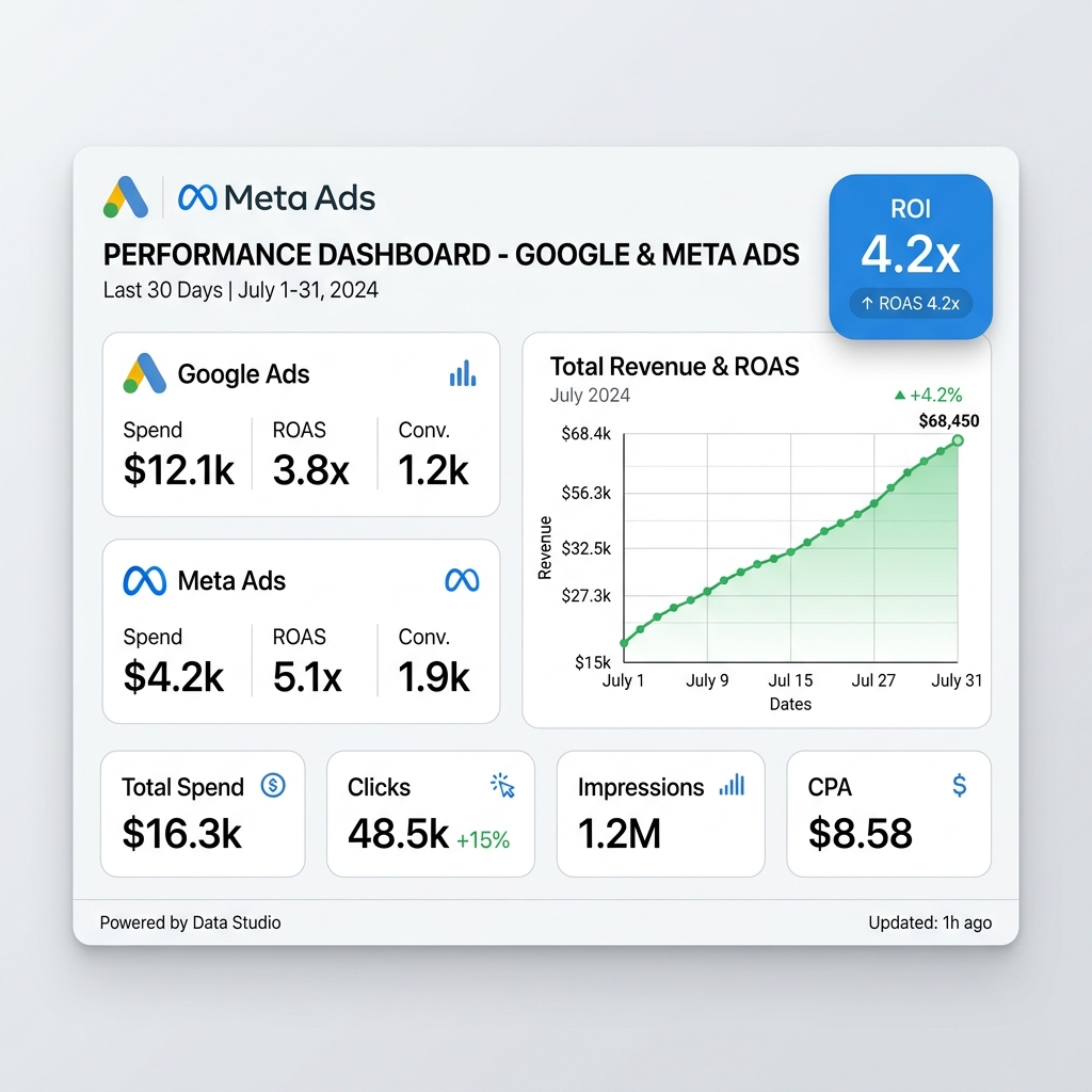 Publicité Google & Meta Ads